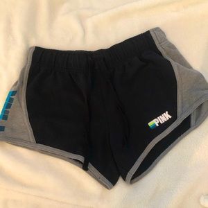 Victoria’s Secret PINK black and gray shorts